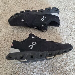 On Running Black and Gray Sneakers